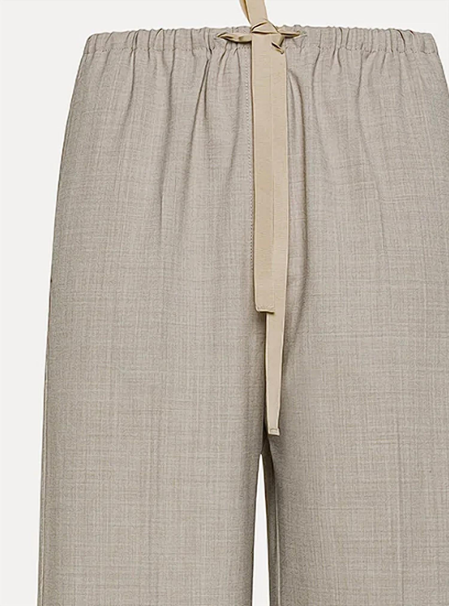 Forte Forte - Women's Canvas Drawstring Pants
