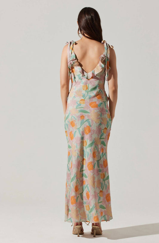 Astr - Sorbae Floral Maxi Dress