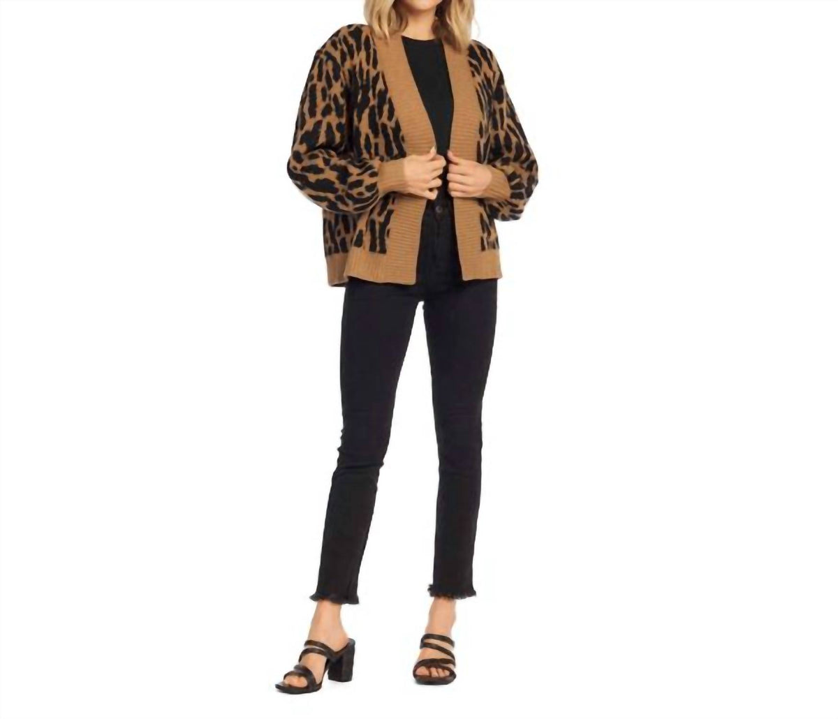 Mudpie - Sinclair Balloon Sleeves Cardigan