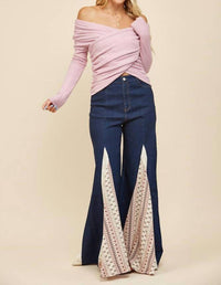Wisteria Lane - Skies Off-shoulder Top
