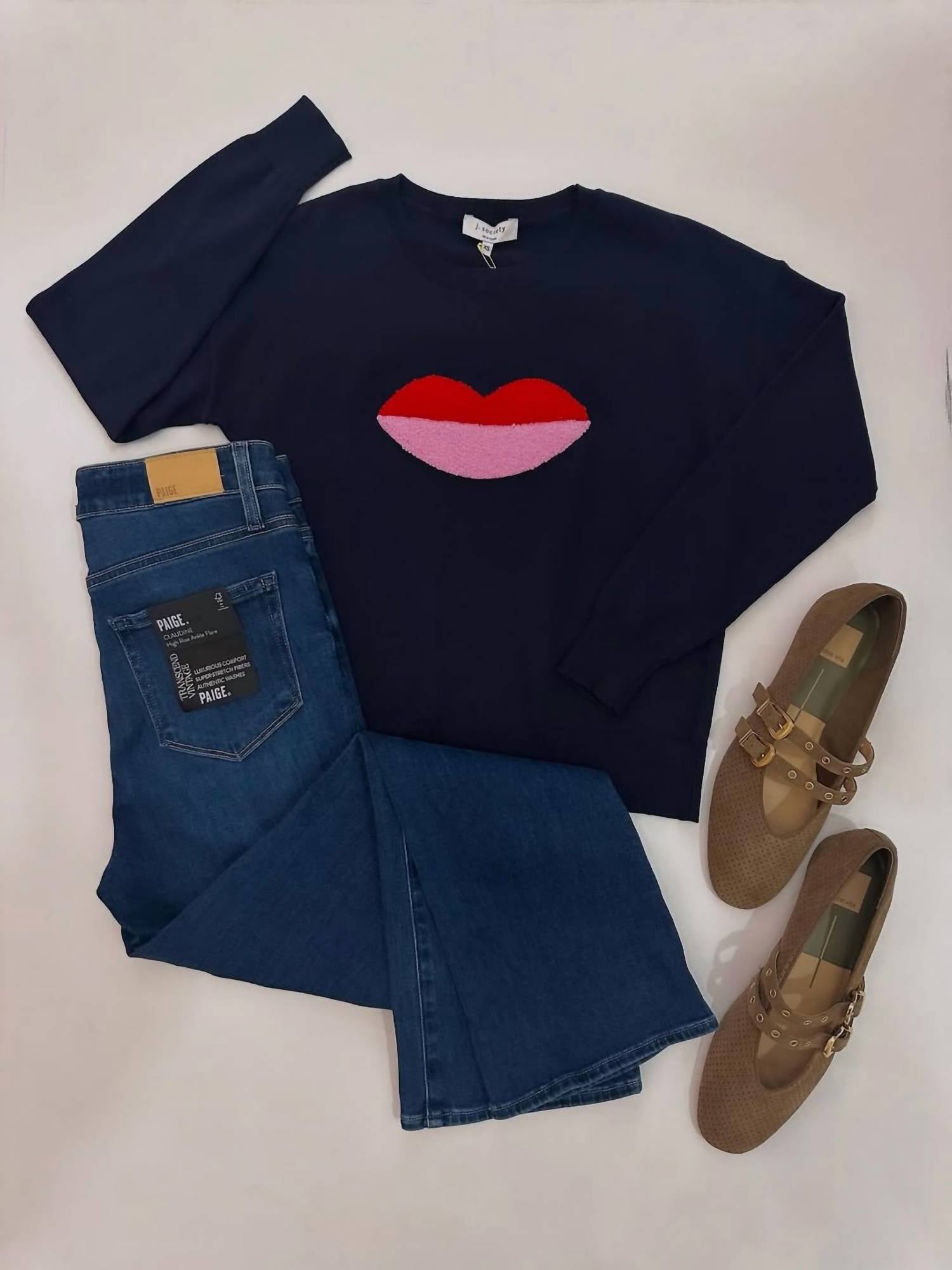 J. Society - Lips Sweatshirt