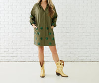 Caryn Lawn - Celia Sparkle Mini Dress