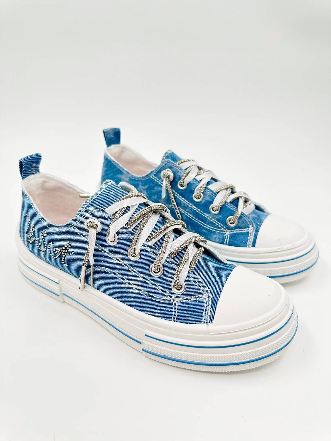 Very G - Women's Sparkle In The Usa Sneakers