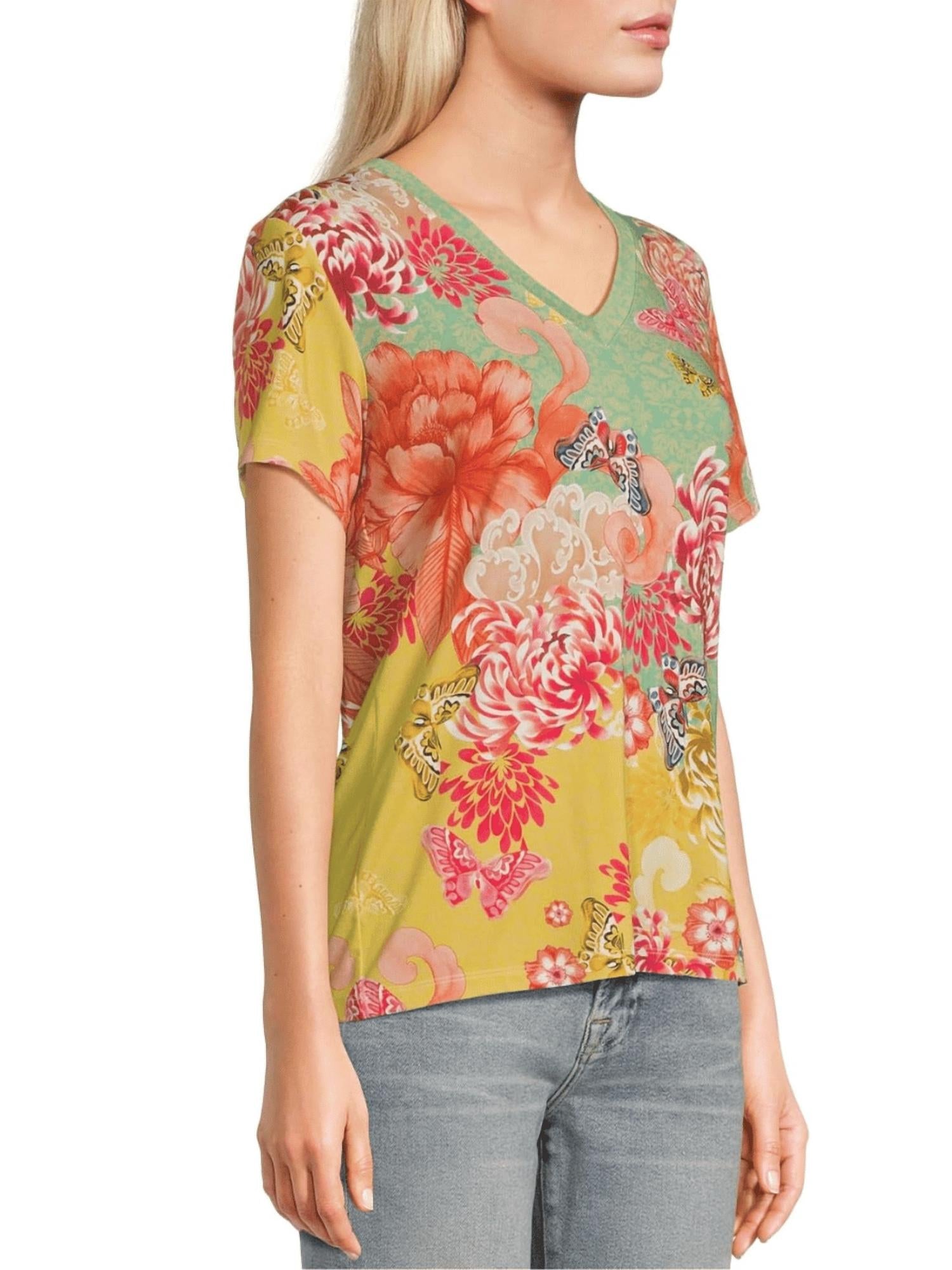Johnny Was - Janie Short Sleeve Print Tee