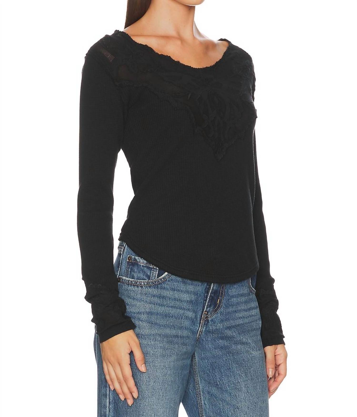 Free People - Butterfly Cuff Top