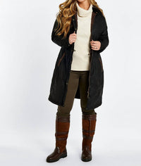 Dubarry Women's Galway Country Boot in walnut - women's shoe - detail view