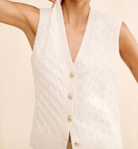 Bishop + Young - Estella Cable Knit Vest