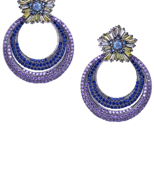 Bracha - Women's Midnight Earrings