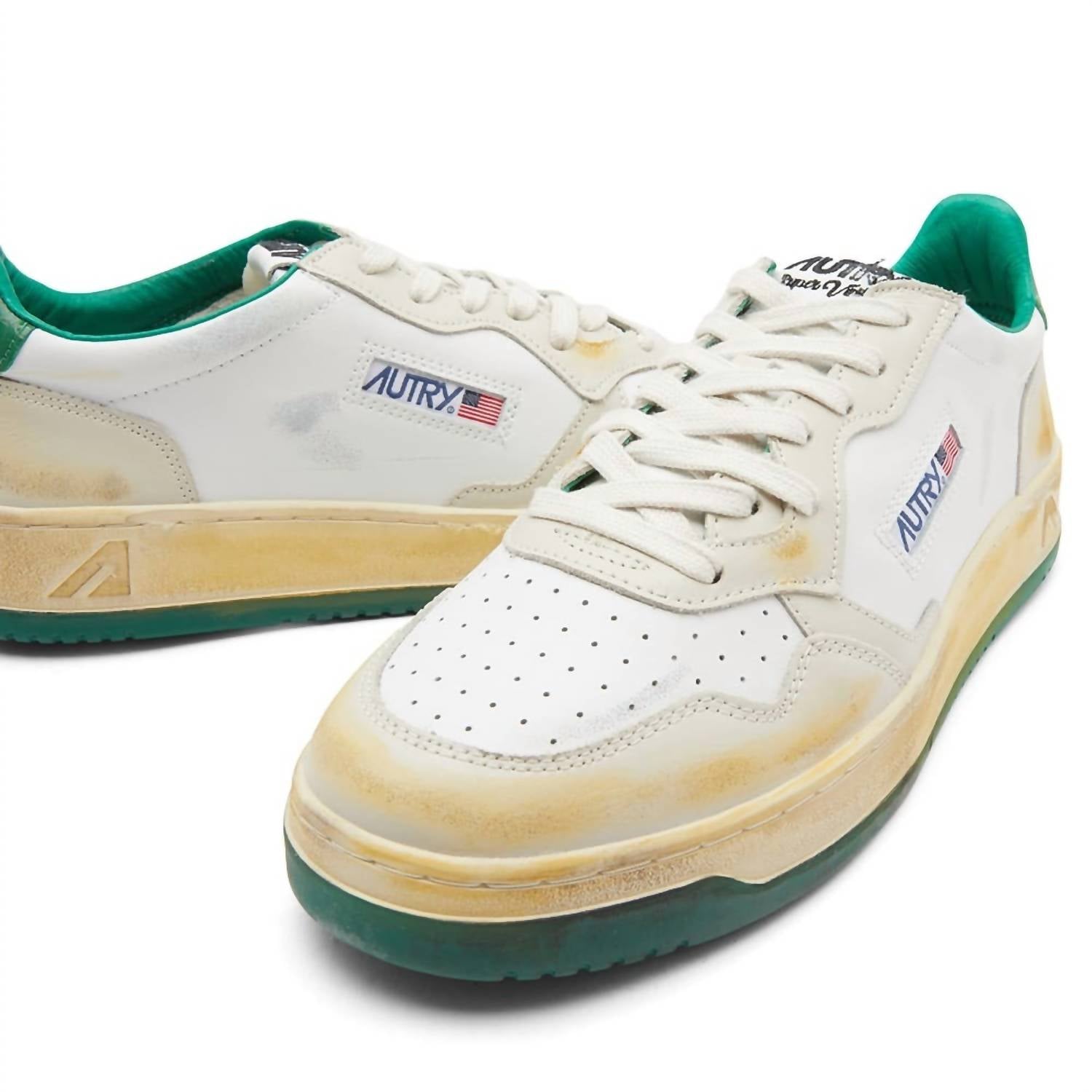Autry - Men's Super Vintage Low Sneaker
