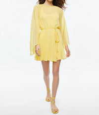 Alice + Olivia - Draped Mini Belt Dress