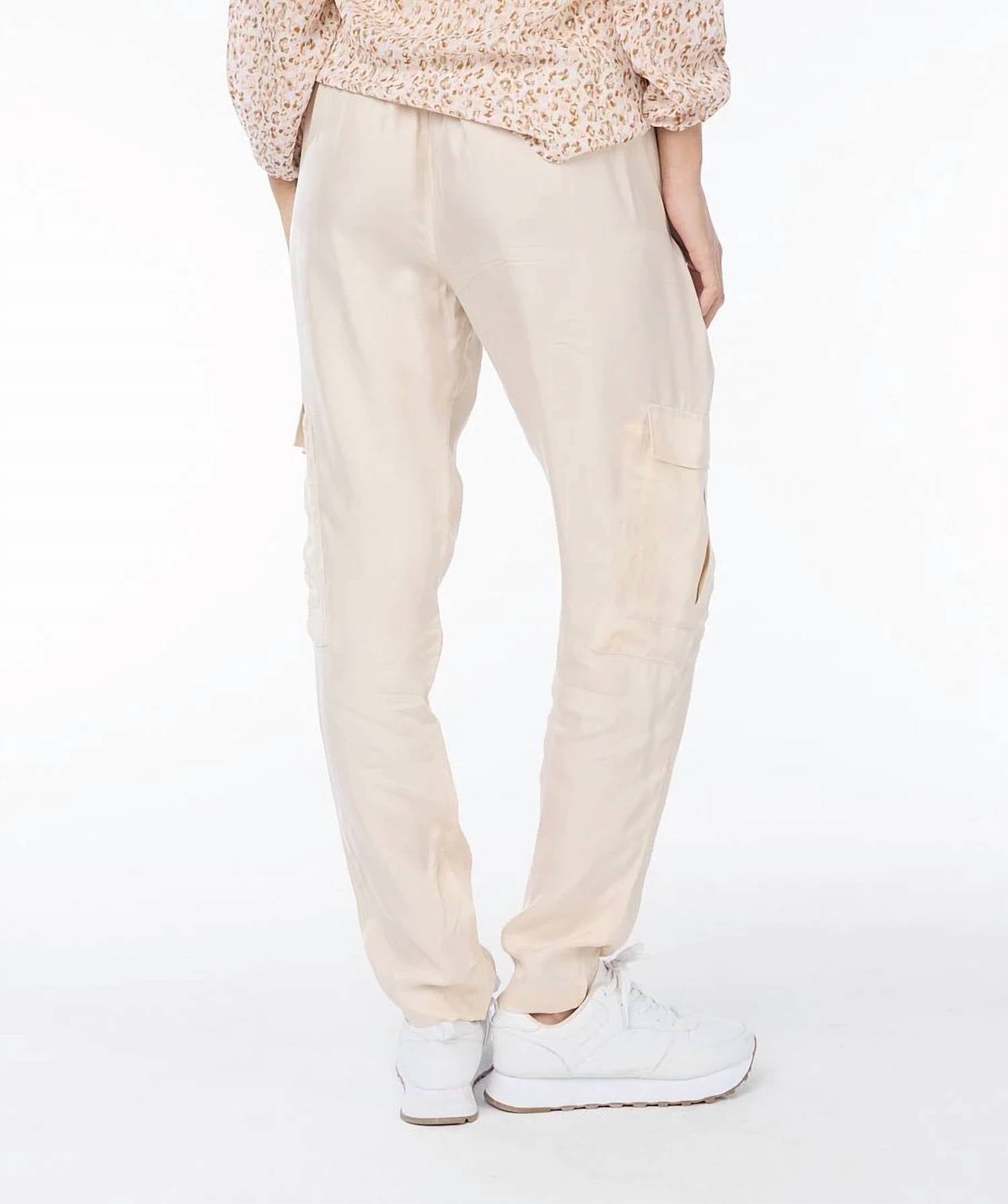 Esqualo - Tana Rib Cupro Trousers