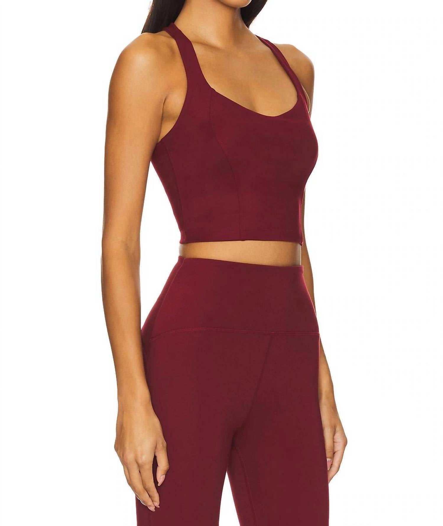 Beyond Yoga - Powerbeyond Intensity Racerback Cropped Tank