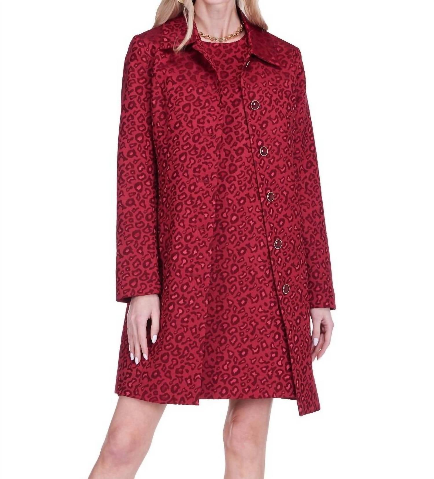 Jade Melody Tam - Collar Fitted Coat