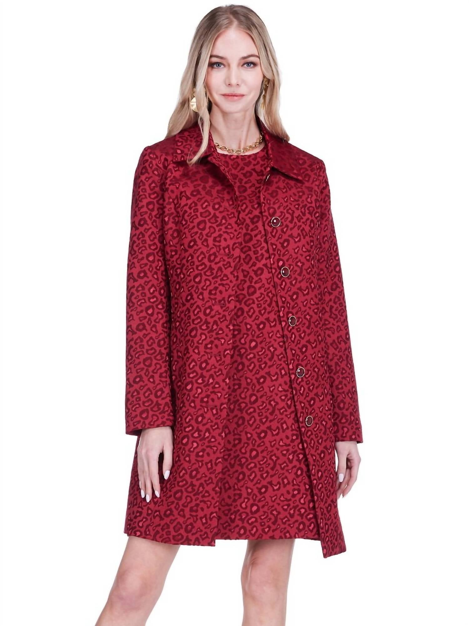 Jade Melody Tam - Collar Fitted Coat