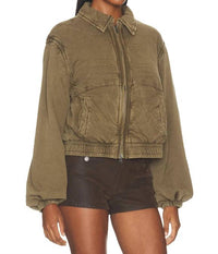 Free People - Birdie Washed Jacket