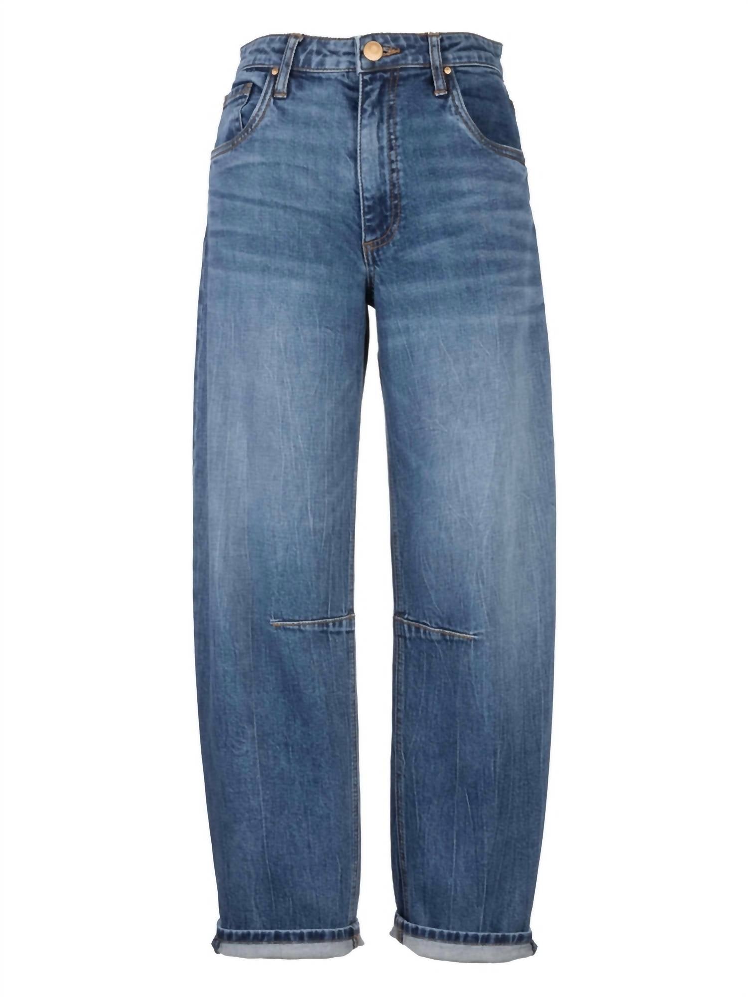 Kut From The Kloth - Ashley Slouchy Barrel Straight Leg Jeans