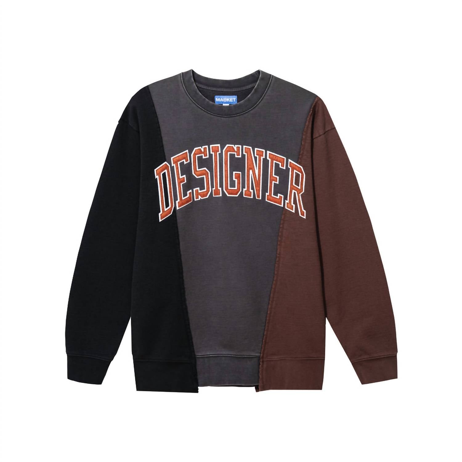 Market - WOMEN'S DESIGNER ARC 3 PANEL CREWNECK SWEATSHIRT