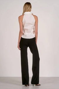 Elan - Sleeveless Collar Top