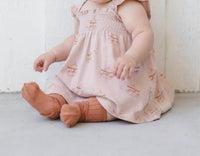 Quincy Mae - Girls Smocked Jersey Dress