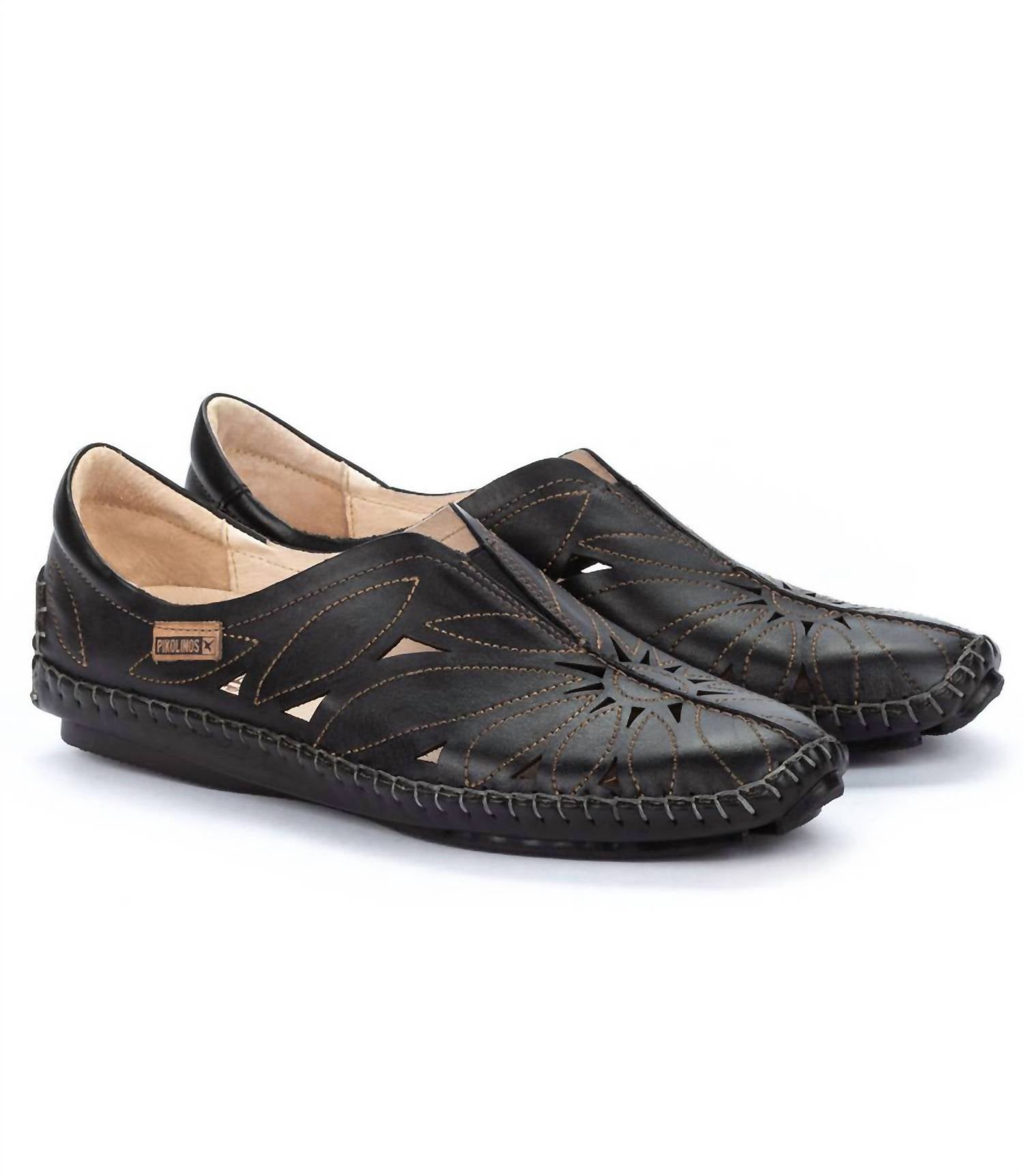 PIKOLINOS Women's Jerez Slip-on Shoes in black 1 - women's flats