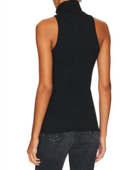 Enza Costa - Women's Cashmere Halter Turtleneck Top