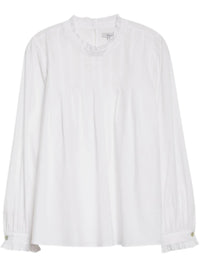 Rails Ariana Ruffle Pleat Blouse in white - women's blouse - view 4