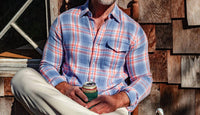 Criquet - Double Cloth Flannel Pearl Snap Shirt