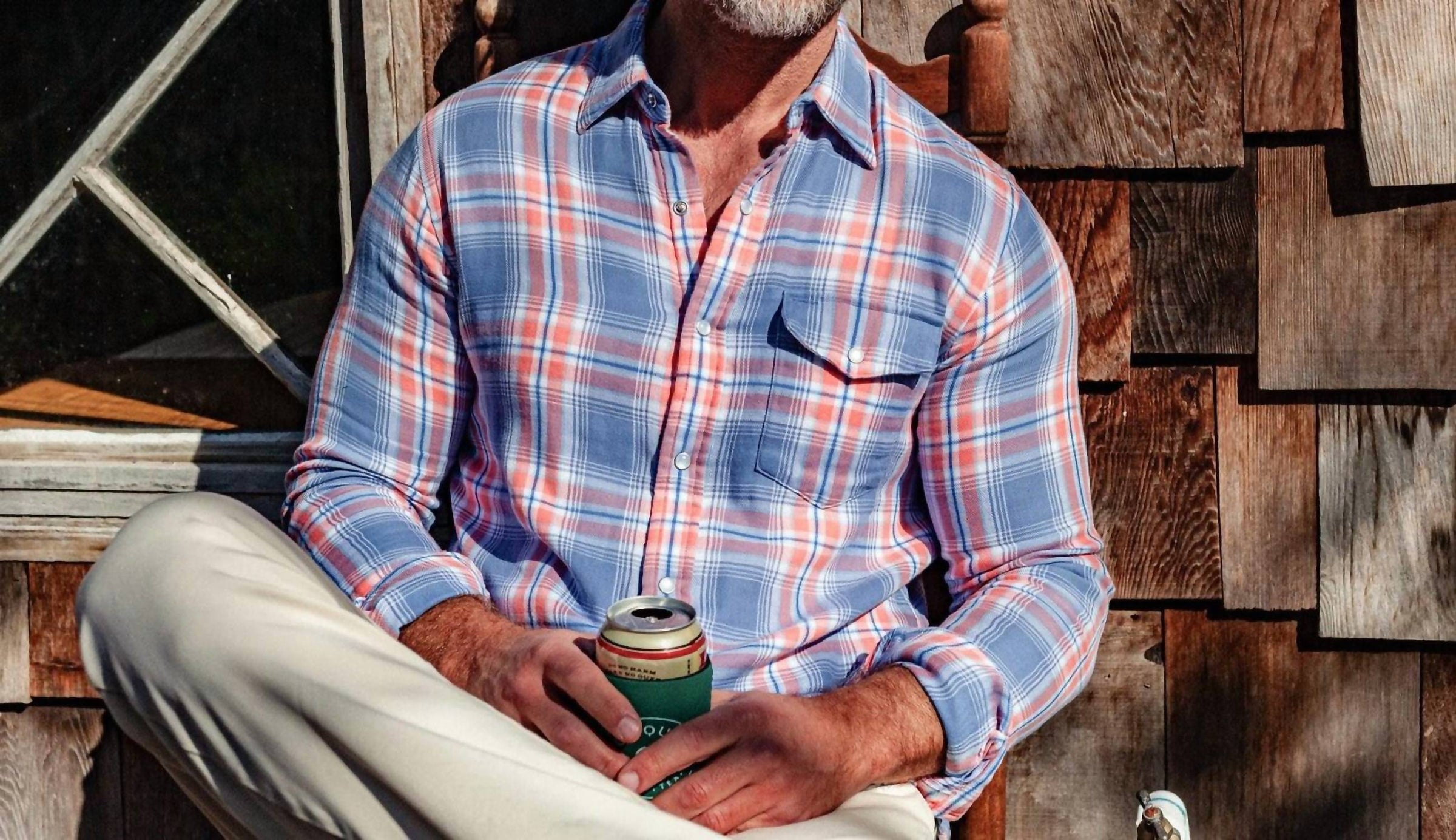 Criquet - Double Cloth Flannel Pearl Snap Shirt