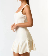 Blue Blush - Tennis Sweater Dress