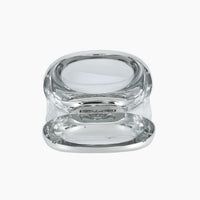 Like Dreams - Women's Moonlit Love Metallic Clear Clutch Bag