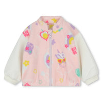 Billieblush - Girls Zip Up Fleece Cardigan