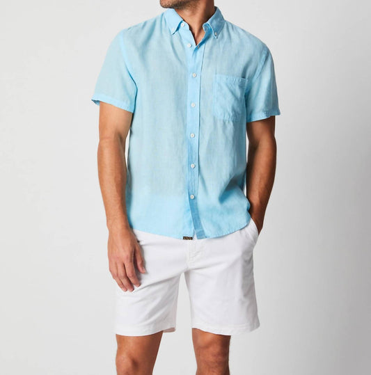 Billy Reid - Short Sleeve Linen Button Down Tuscumbia Shirt