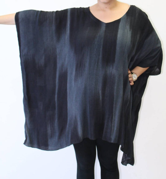 Modesce - Hand Painted Katie Poncho Tunic