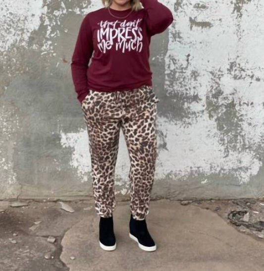 Leopard Jogger