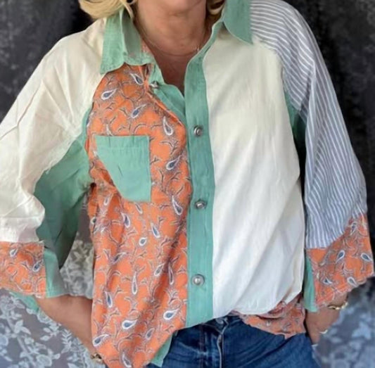 Pol - Waiting On Time Button Down Shirt