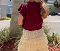 She + Sky - Game Day Sweater