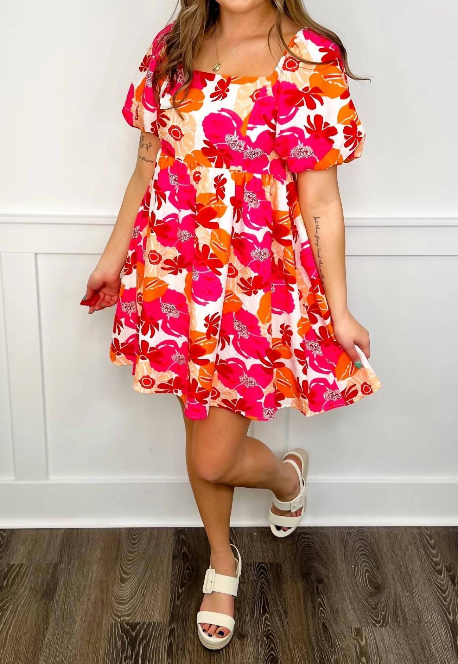 Bibi - Dressed To Thrill Lightweight Mini Dress