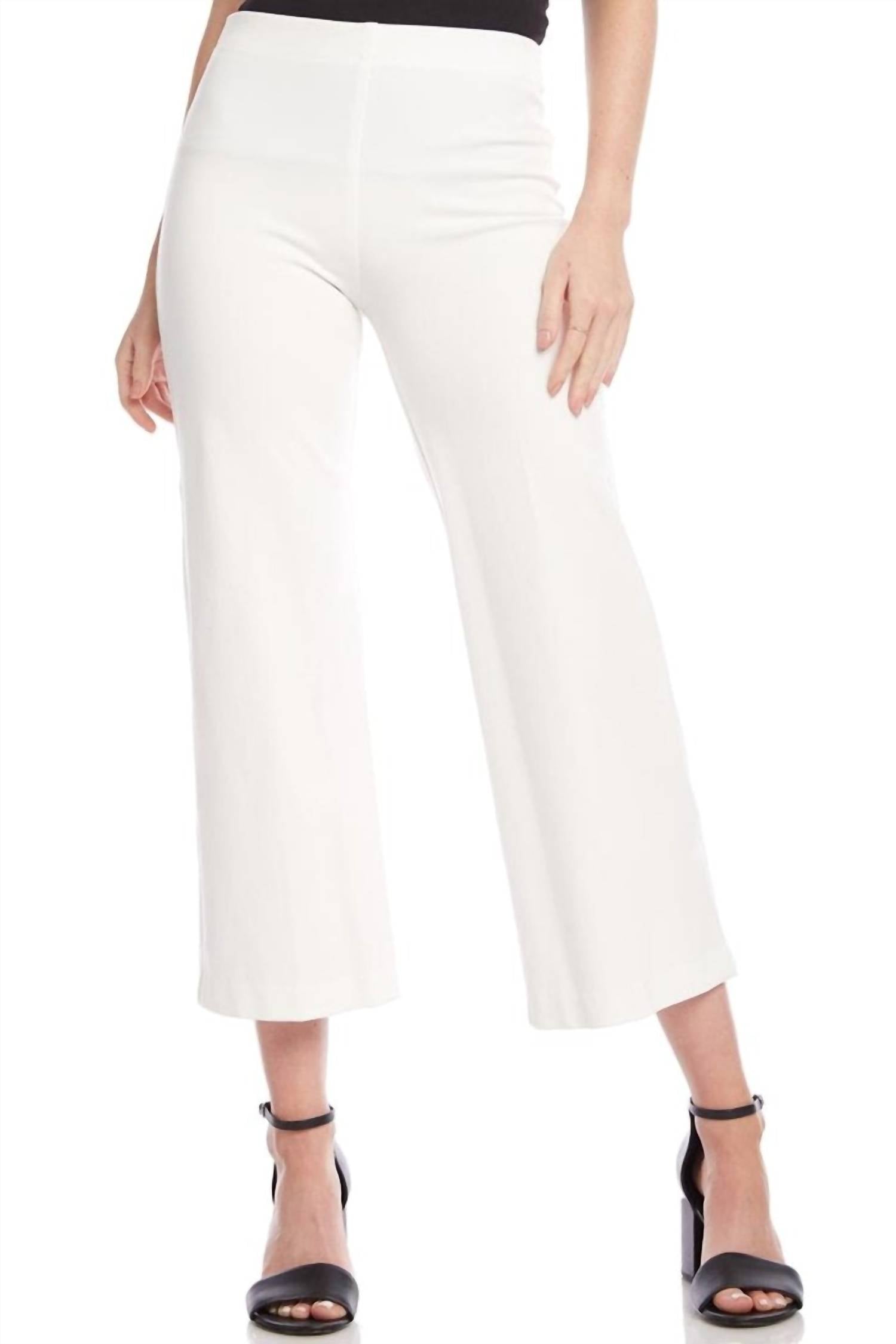 Fifteen Twenty - WIDE LEG CROPPED PANTS