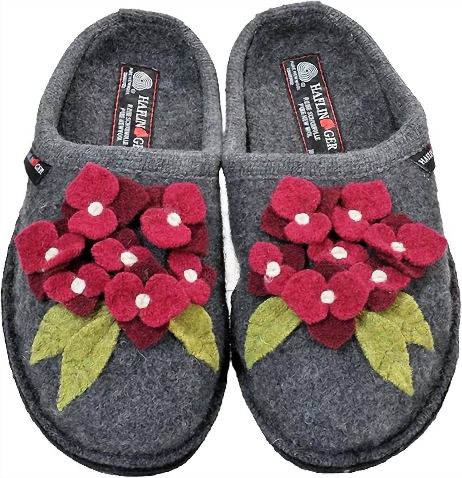 Haflinger - Women's Hortensia Boiled Wool Slipper