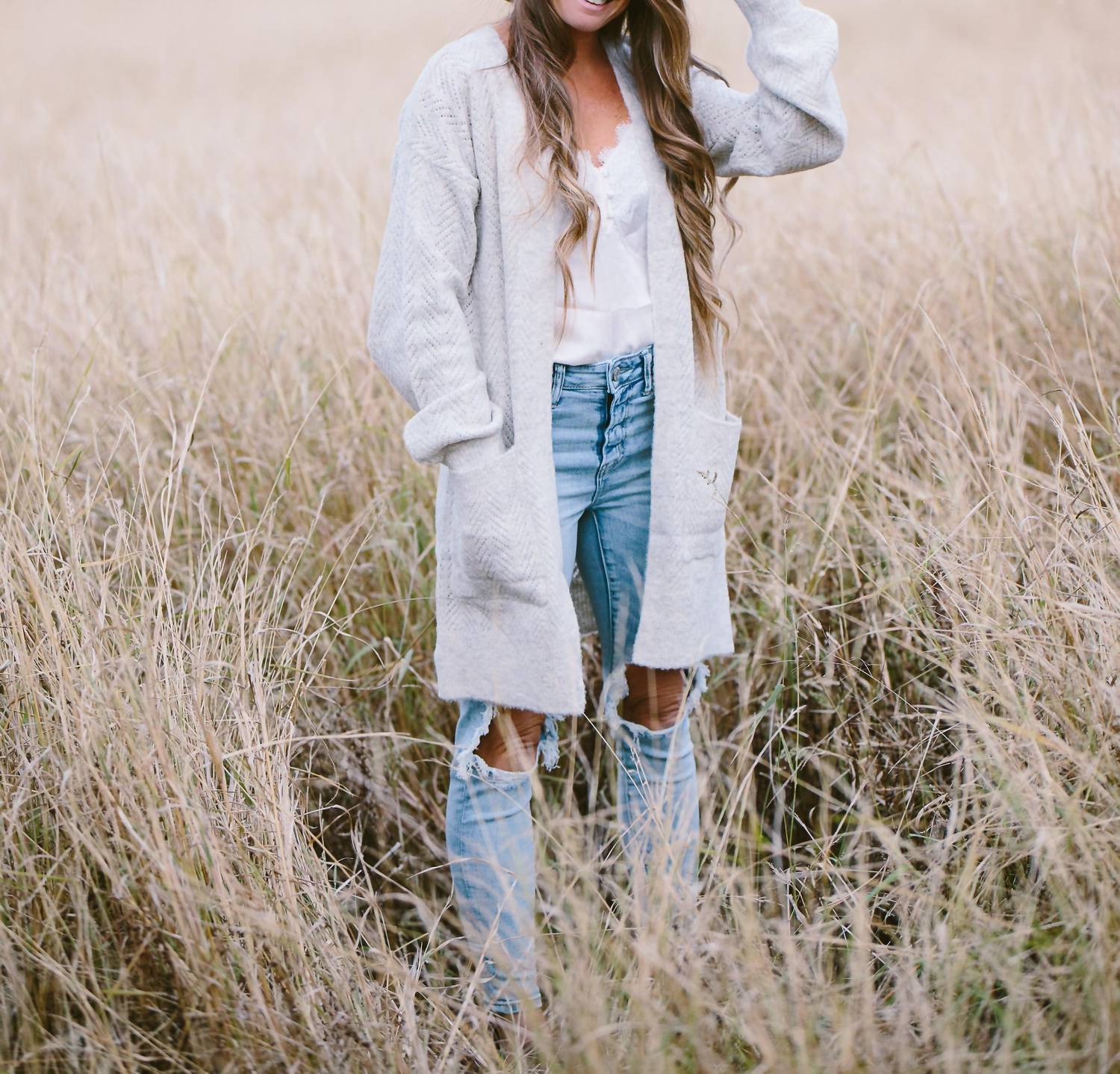 Hem & Thread - Cozy Knit Casual Friday Cardigan