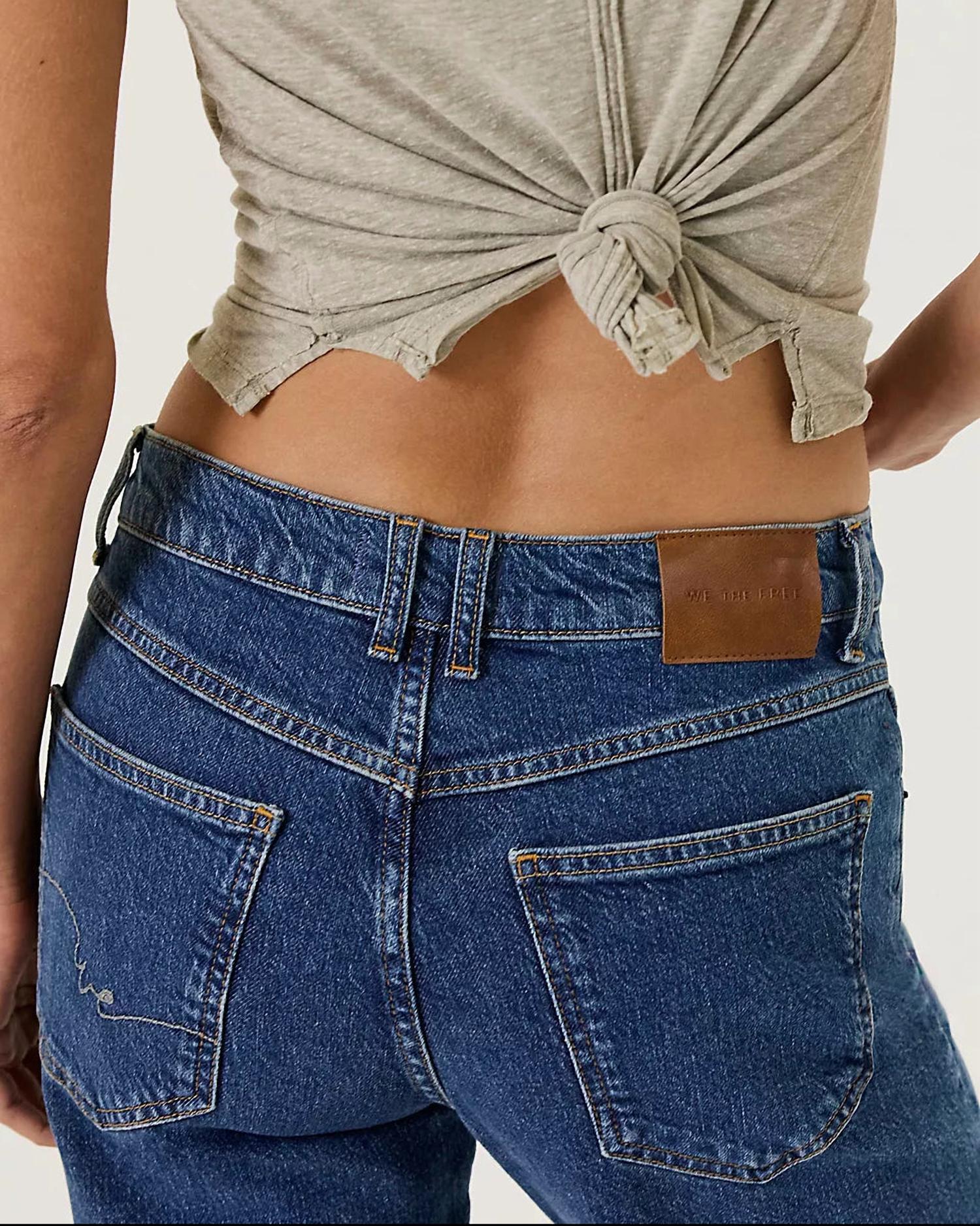 Free People - Risk Taker Mid-rise Jeans