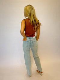 Pistola - Cassie High Rise Straight Jean
