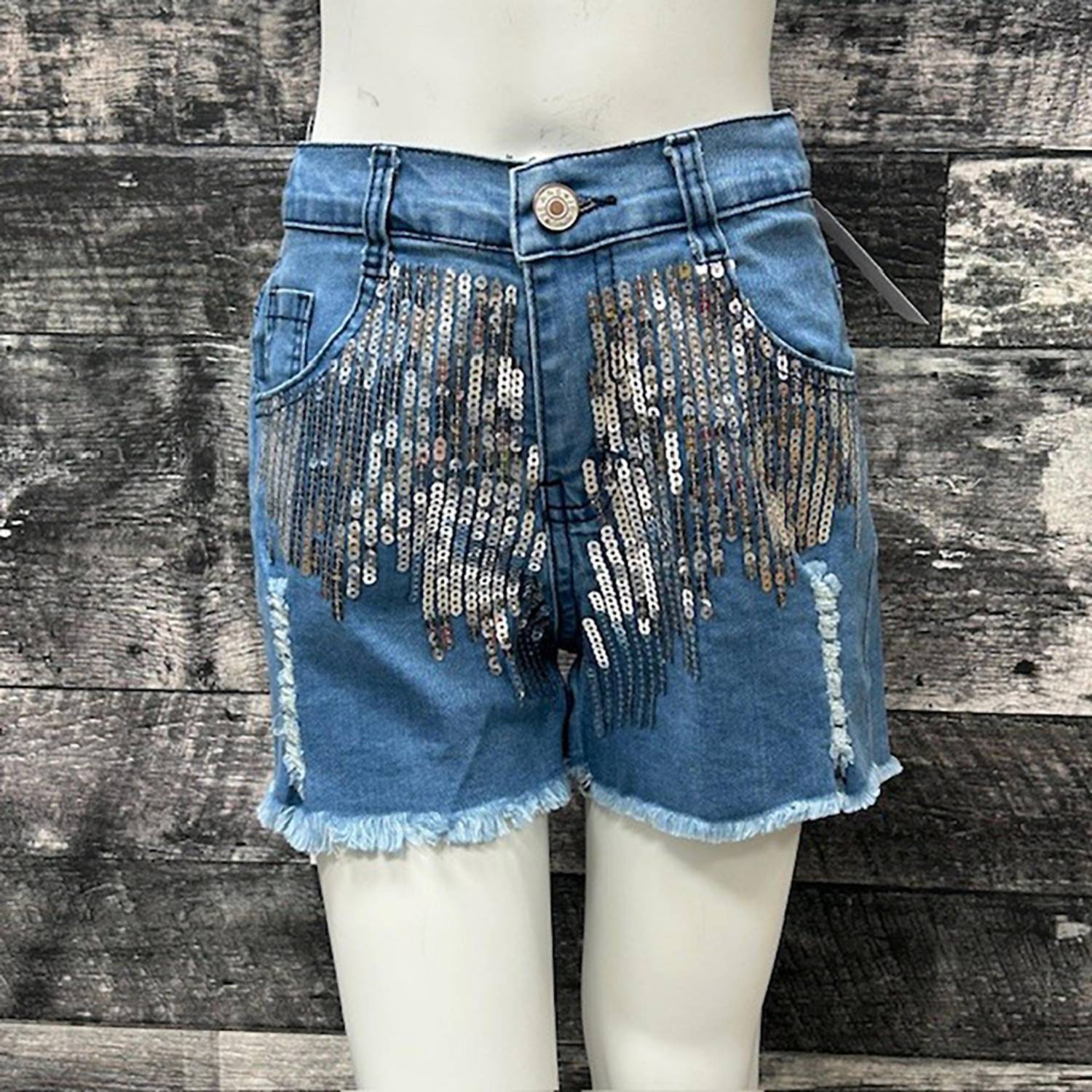 Bratti Mati - Kids Sequin Shorts