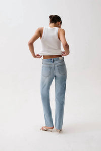Pistola - Issa Mid Rise Relaxed Straight Jeans