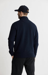 Jachs New York - Soft Touch Fleece Quarter Zip Pullover Sweater