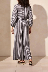 Tribal - Pull-on Flowy Wide Leg Pants With Pockets