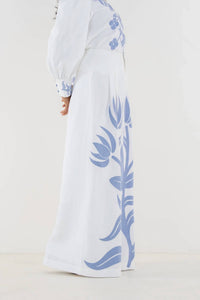 Emily Mccarthy - Paisley Wide Leg Pant