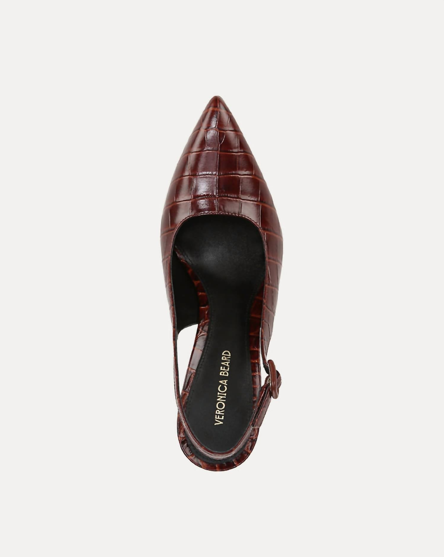 Veronica Beard - Women's Callie Croc-embossed Slingback Pump