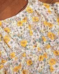 Winslow Collection - Women's Floral Tie Sleeve Sun Dress - Plus