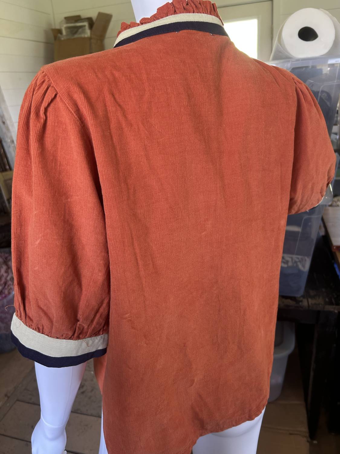 Thml - Women's Corduroy V-neck Top
